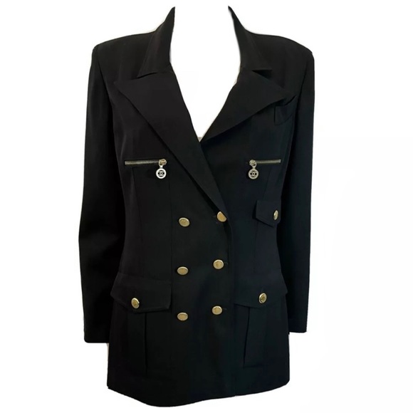 SOLD Chanel Vintage Double Breasted Blazer